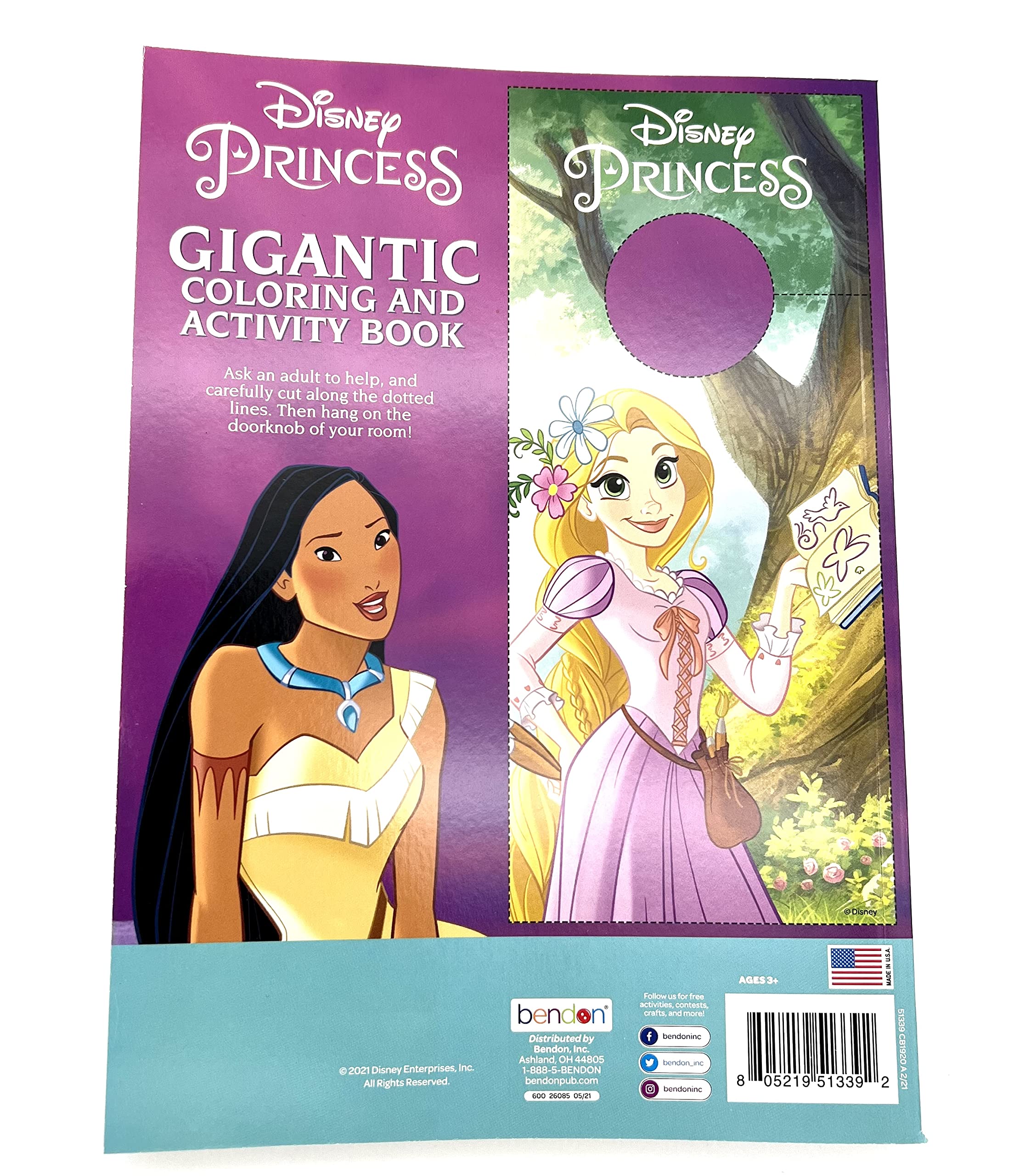 Amazon.com: Disney Princess Coloring and Activity Book - Jasmine